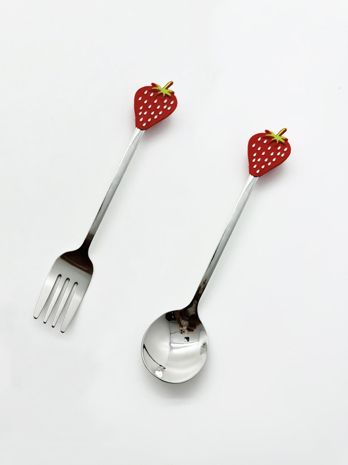 Strawberry Series Cutlery Set (Fork & Spoon)