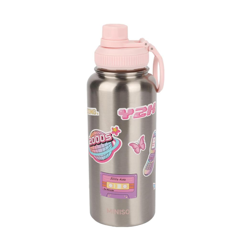 DIY Series Double-Wall Insulated Bottle 900mL (Silvery)
