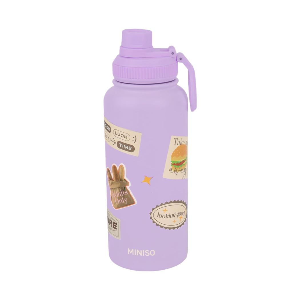DIY Series Double-Wall Insulated Bottle 900mL (Purple)