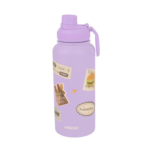 DIY Series Double-Wall Insulated Bottle 900mL (Purple)