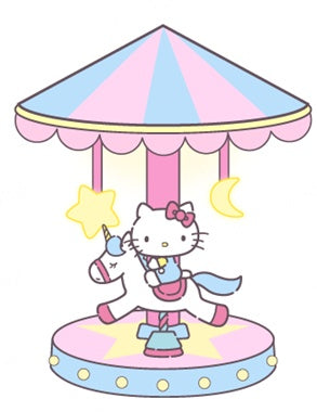 Hello Kitty Carousel Decorative Luminary