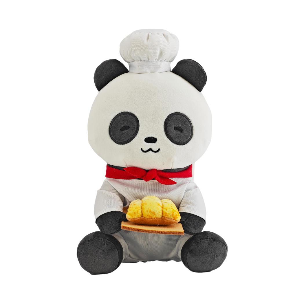 Happy Baking Series 2.0 9in. Pastry Chef Plush Toy(Panda)
