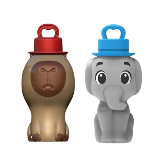 Leakproof Bubble Bottle(Sitting Posture,Assorted Designs)