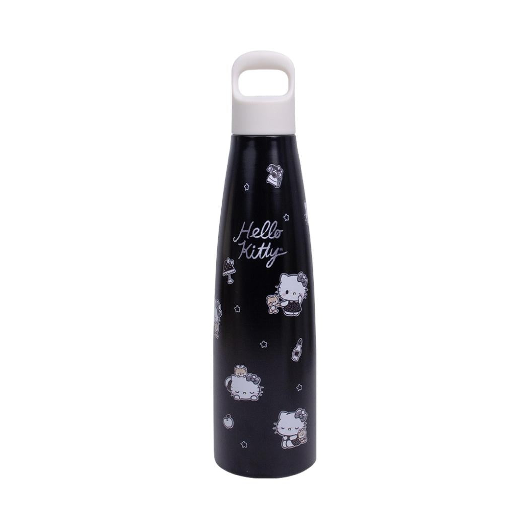 Hello Kitty Insulated Bottle with Handle 500mL (Black)