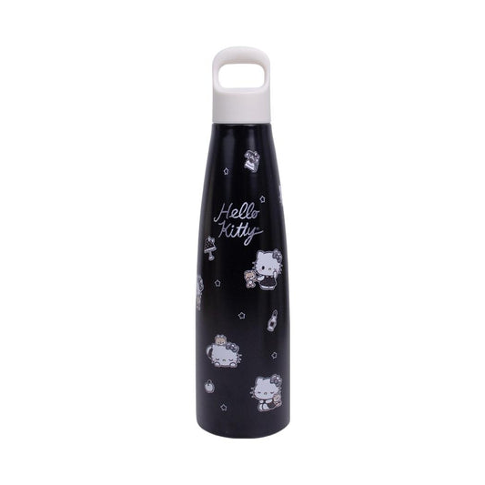 Hello Kitty Insulated Bottle with Handle 500mL (Black)