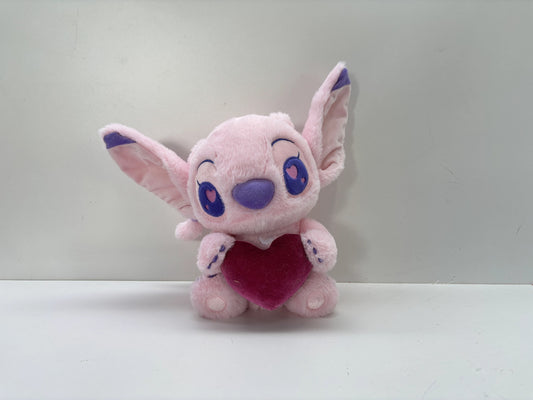 Disney Stitch Collection 10in. Valentine's Day Sitting-posture Plush Toy(Angel)