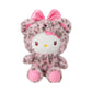 Hello Kitty Fragrance Collection 10in. Sitting-posture Plush Toy (Pink Leopard Print)