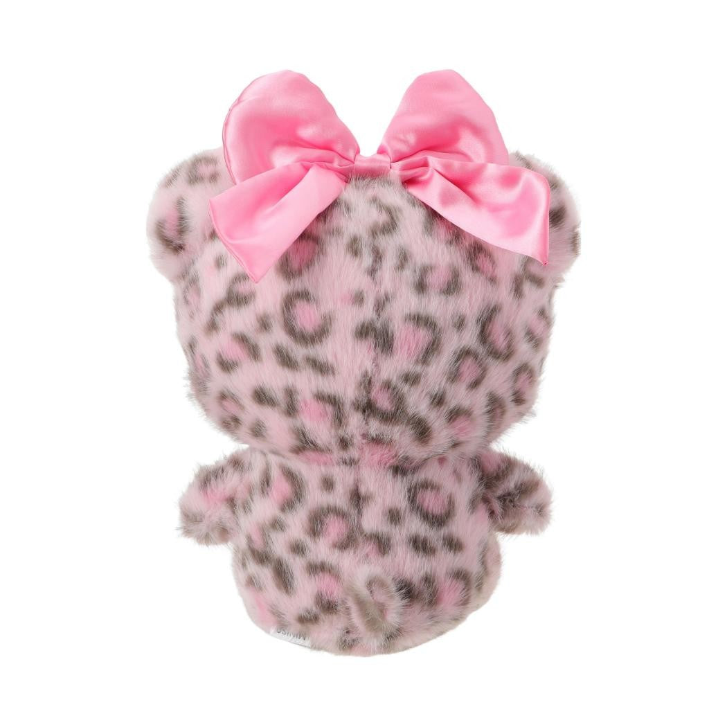 Hello Kitty Fragrance Collection 10in. Sitting-posture Plush Toy (Pink Leopard Print)