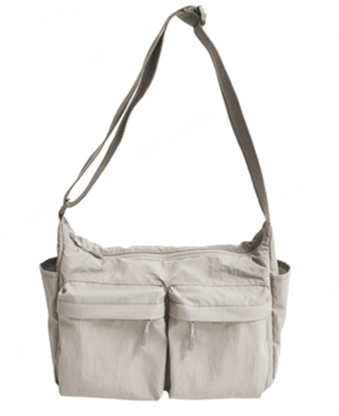 City Series Rectangular Crossbody Bag(Light Gray)