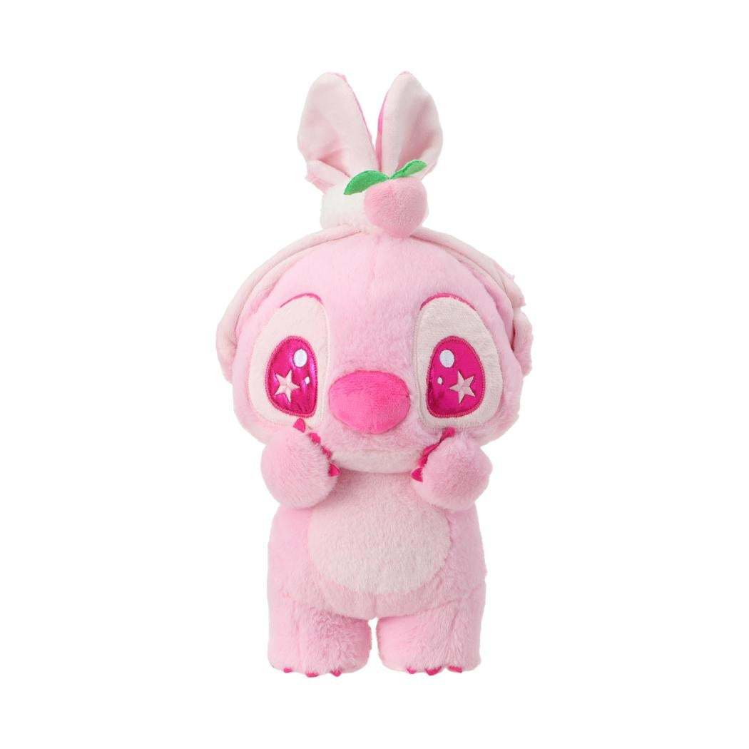 Disney Stitch Collection 10in. Colorful Fruits Scented Standing-posture Plush Toy(Pink)