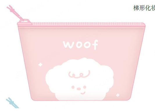 Animal Series Trapezoid Cosmetic Bag(Pink)