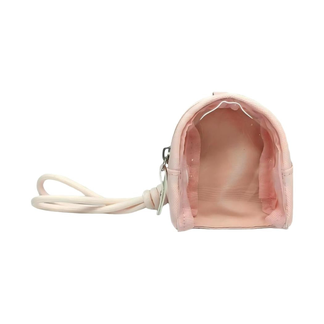 Mini Series Transparent Doll Bag(Pink)