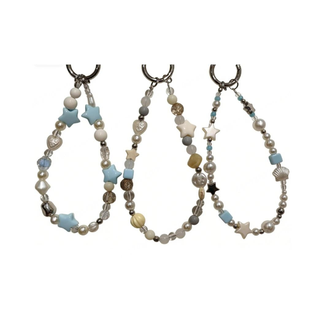 Ocean Breeze Series Beaded Phone Charm (Random Design)