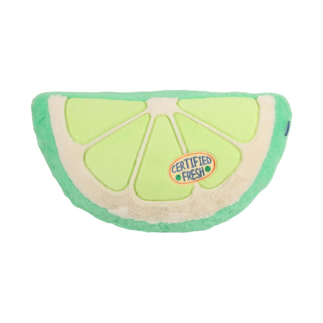 Market Mood Collection Lime Throw Pillow