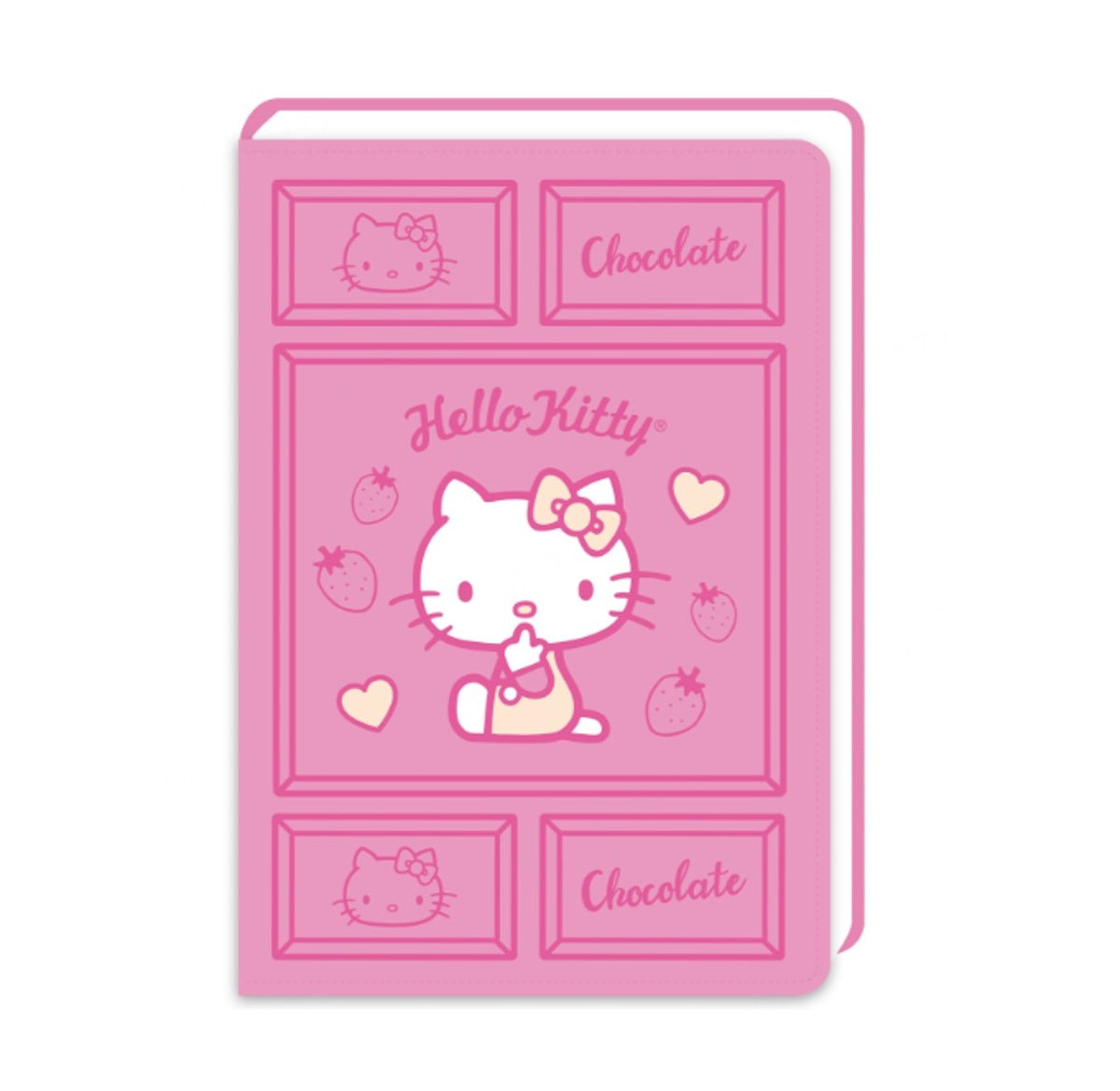 Hello Kitty Chocolate Collection A6 PU Hardcover Book (80 Sheets)