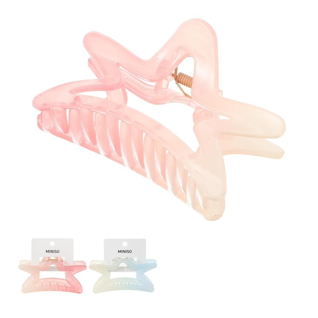 Basic Series Starfish-Shaped Claw Clip (1 pc) (Random Design)