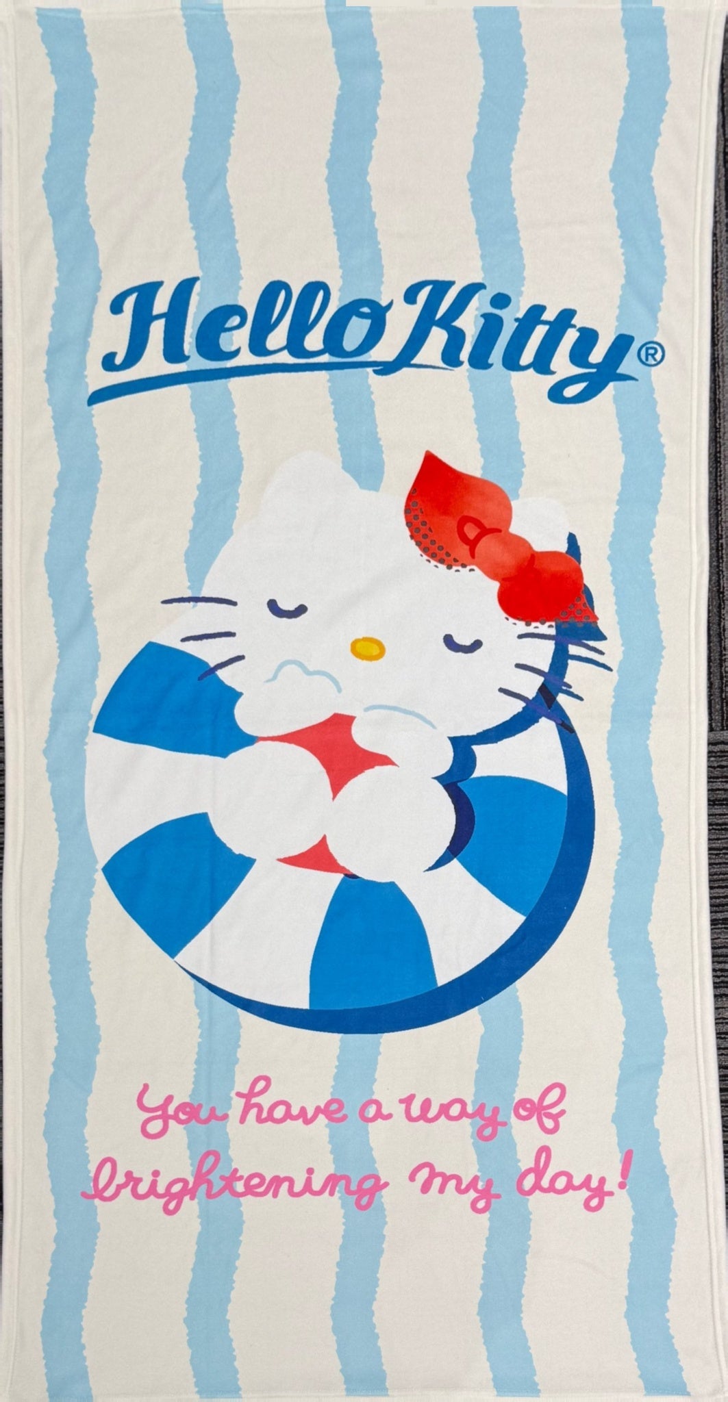 Hello Kitty Jump into Summer Printed Beach Towel