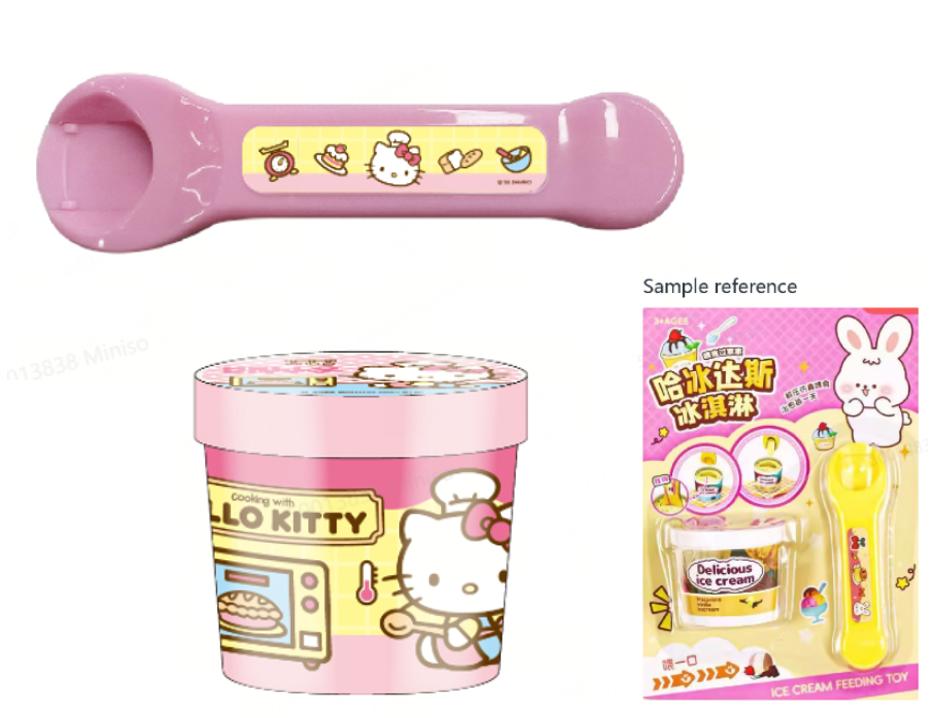 Hello Kitty Chocolate Collection Feeding Toy(Ice Cream)