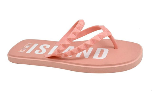 Women's Flip-Flops (Pink,39-40)