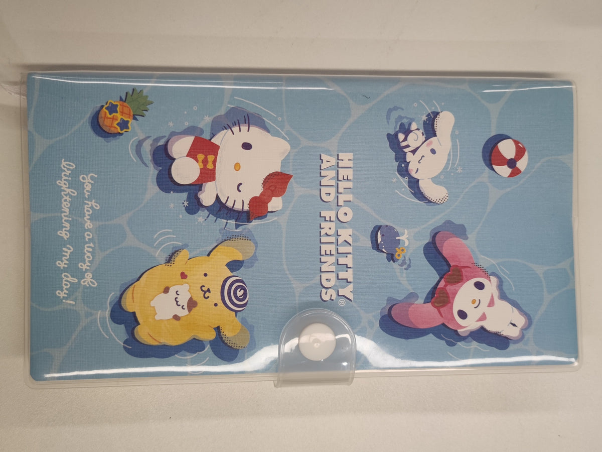 Hello Kitty and Friends Jump into Summer Collection PU Colored Pages Book with Cover (80 Sheets)