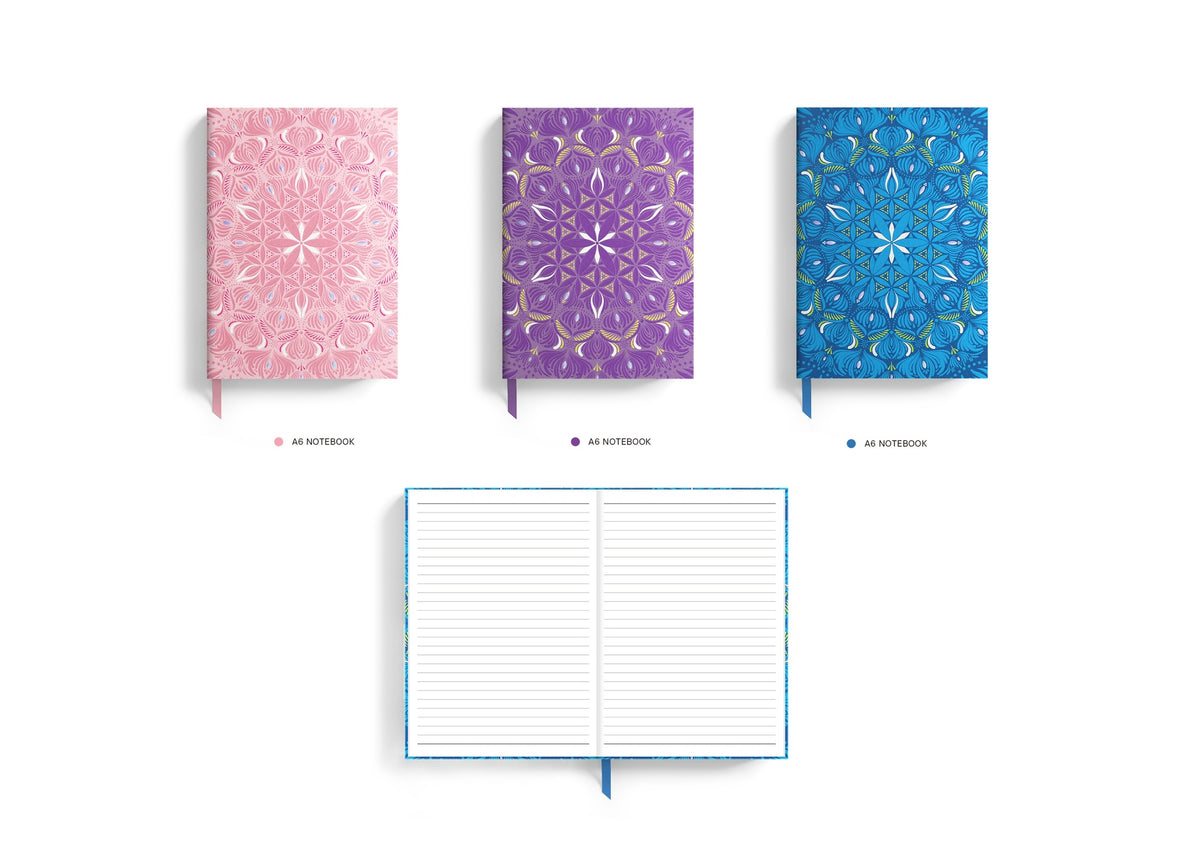 Maximalism A6 Hardcover Book (96 Sheets) (3 Assorted Models)