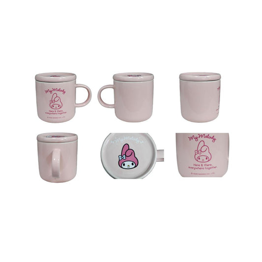My Melody Lidded Ceramic Mug 380mL