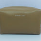 Solid Color Series Large Cosmetic Bag(Brown)
