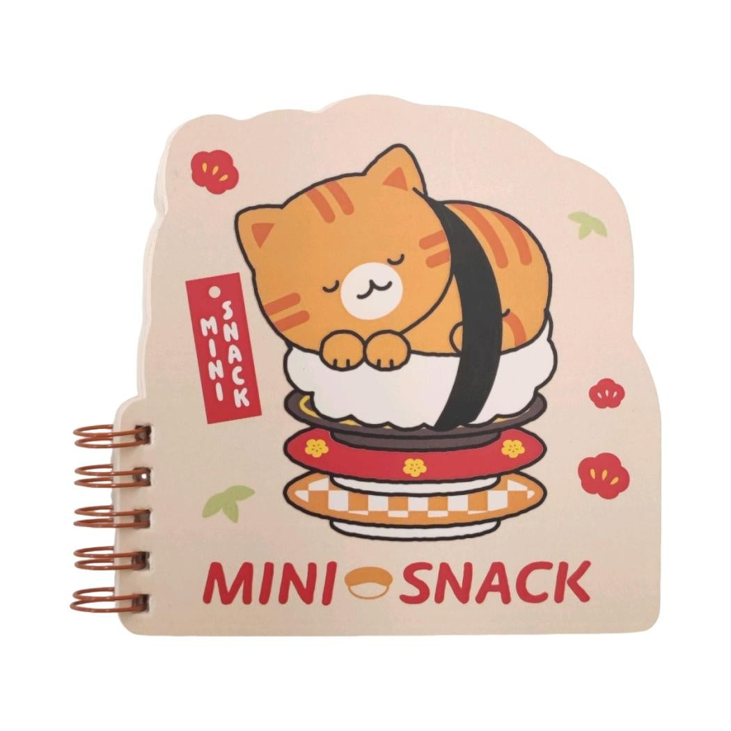 Mini Family Sushi Series Figure Wire-bound Book (80 Sheets)