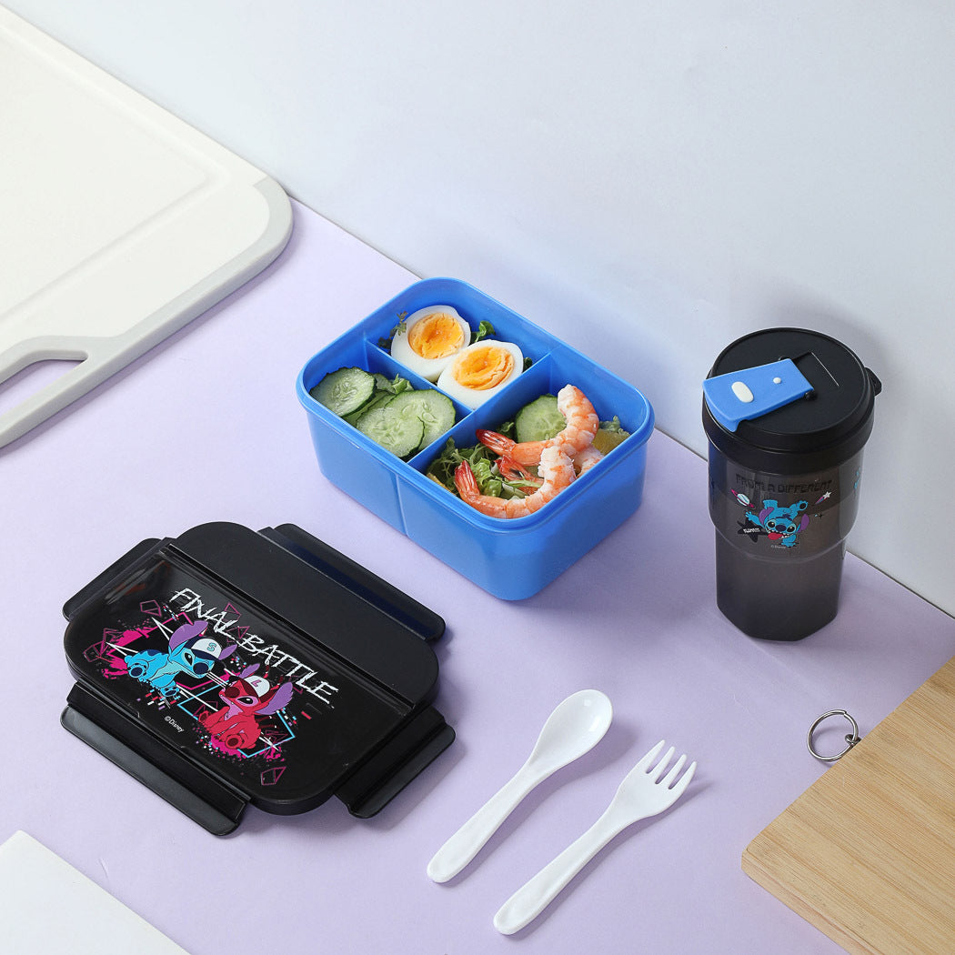 Disney Lilo & Stitch Collection Lunch Box & Water Bottle Set (1320mL×560mL)