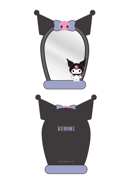 Kuromi 3D Figure Makeup Mirror for Desk