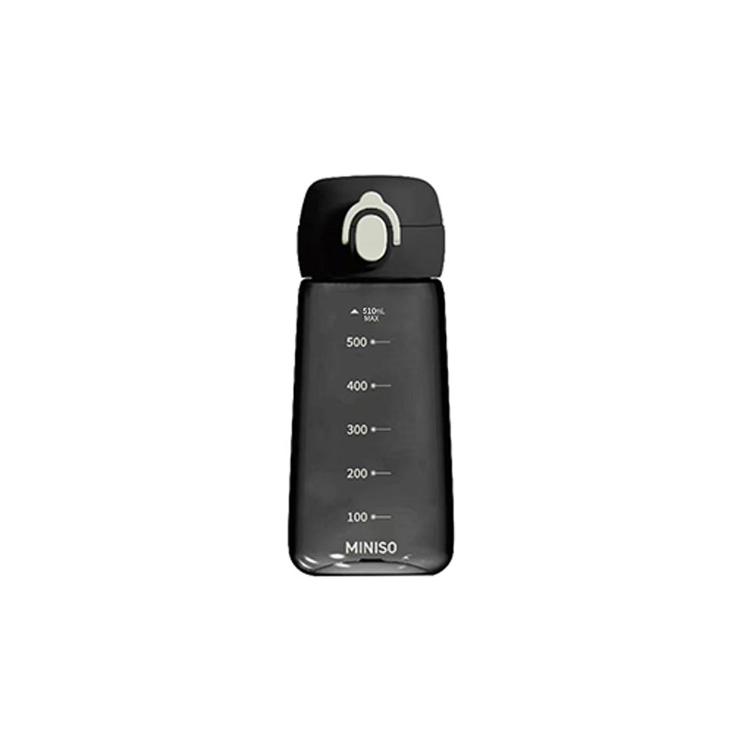 Clean-Tone Series Flip-Top Plastic Bottle 510mL(Black)