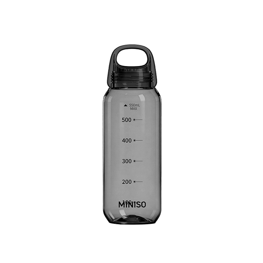 Clean-Tone Series Plastic Bottle with Handle 550mL(Black)