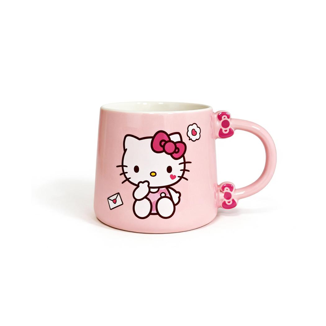 Hello Kitty Spicy Honey Ceramic Mug with Handle 350mL(Pink)