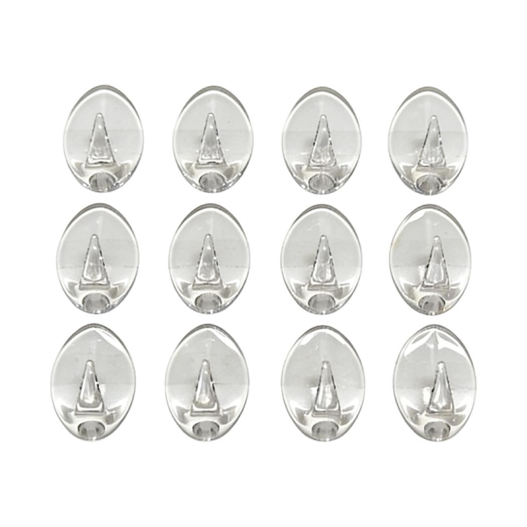 Transparent Series Mini Hooks (12 pcs)