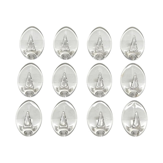 Transparent Series Mini Hooks (12 pcs)