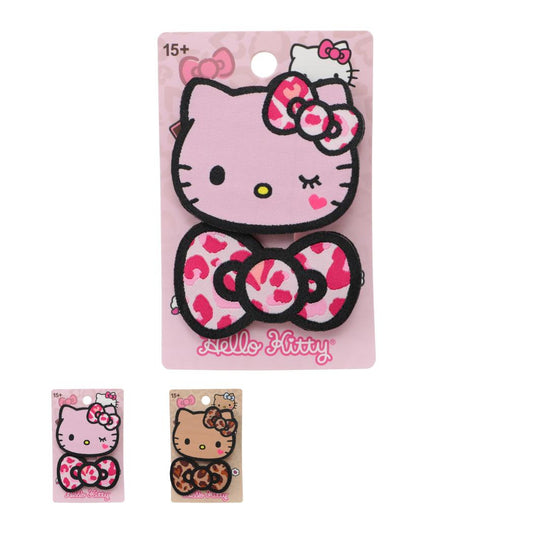 Hello Kitty Spicy Honey Collection Hair Clips (2 pcs)