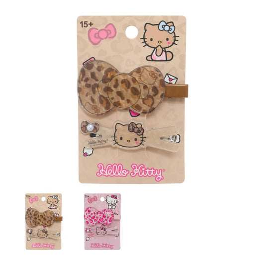 Hello Kitty Spicy Honey Collection Hair Clips (2 pcs)