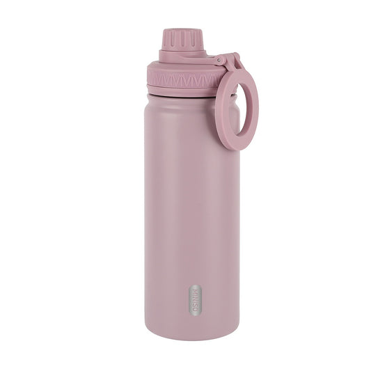Magnetic-Handle Insulated Bottle 500mL - Pink