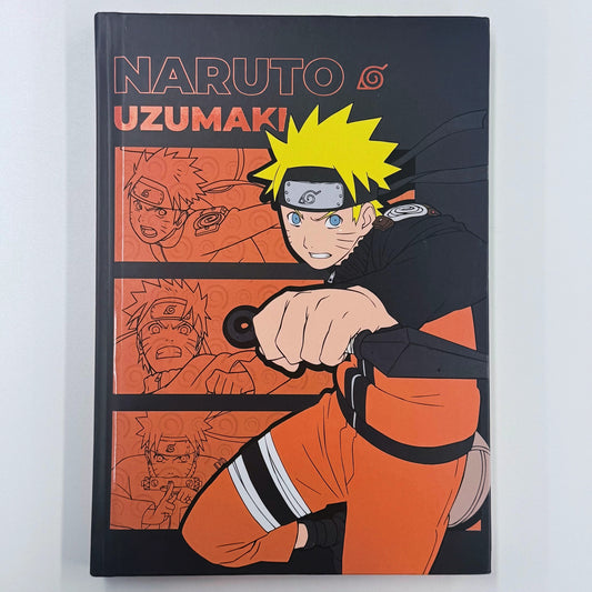 Naruto Shippuden A5 Foil Hardcover Notebook - 80 Sheets