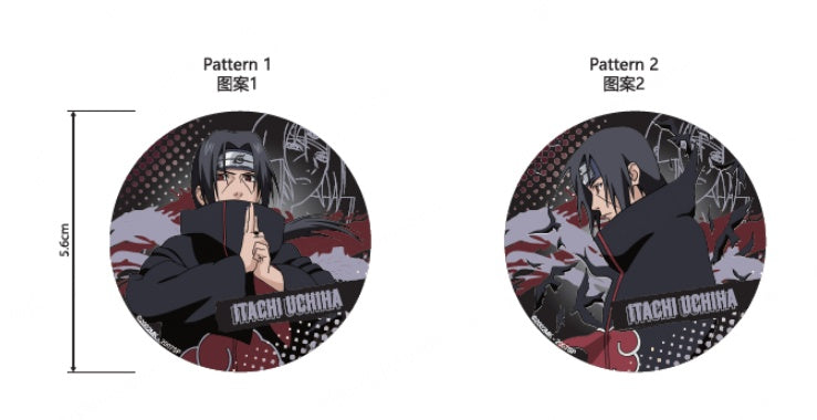 Naruto Shippuden Lenticular Badge - Itachi Uchiha