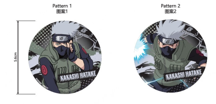 Naruto Shippuden Lenticular Badge - Kakashi Hatake
