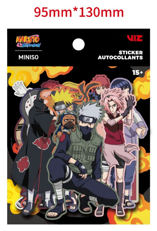 Naruto Shippuden Sticker Set, 15 Pieces