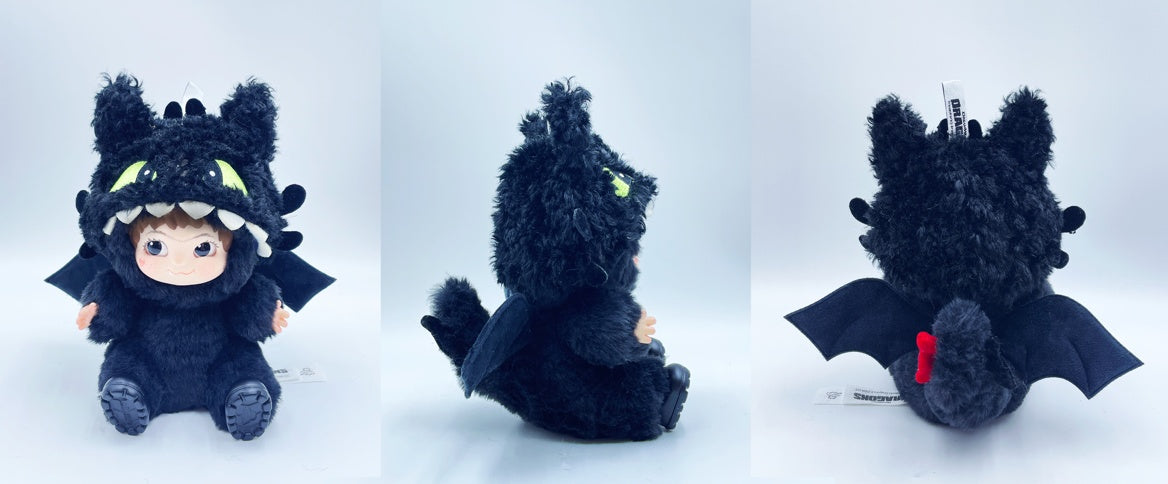 WAKUKU Toothless Plush Pendant