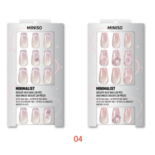 Press-On Nails with Jelly Tabs No. 04 (Random Design)