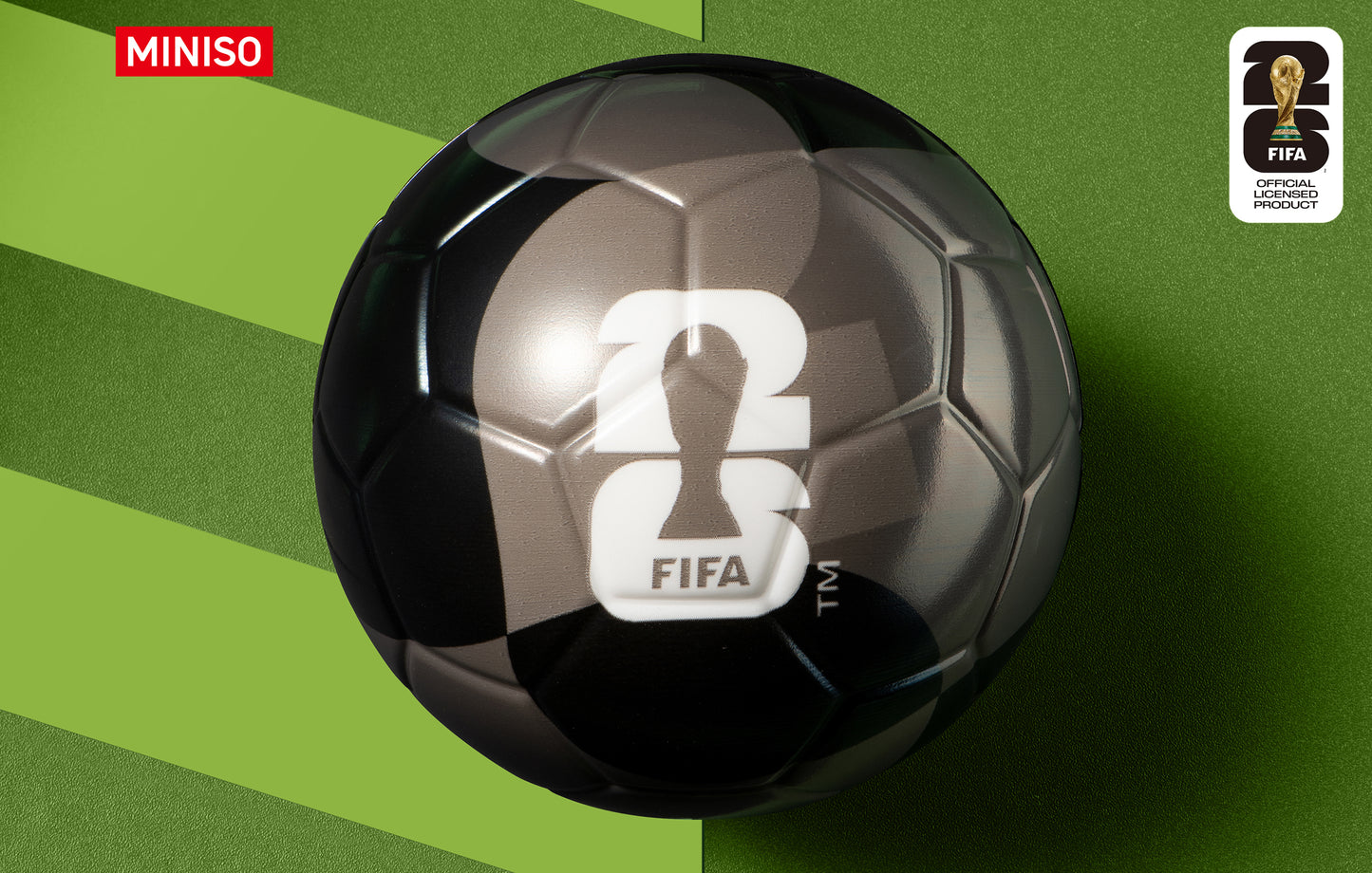 FIFA WORLD CUP 2026 Collection Football Ornament (Black & White)