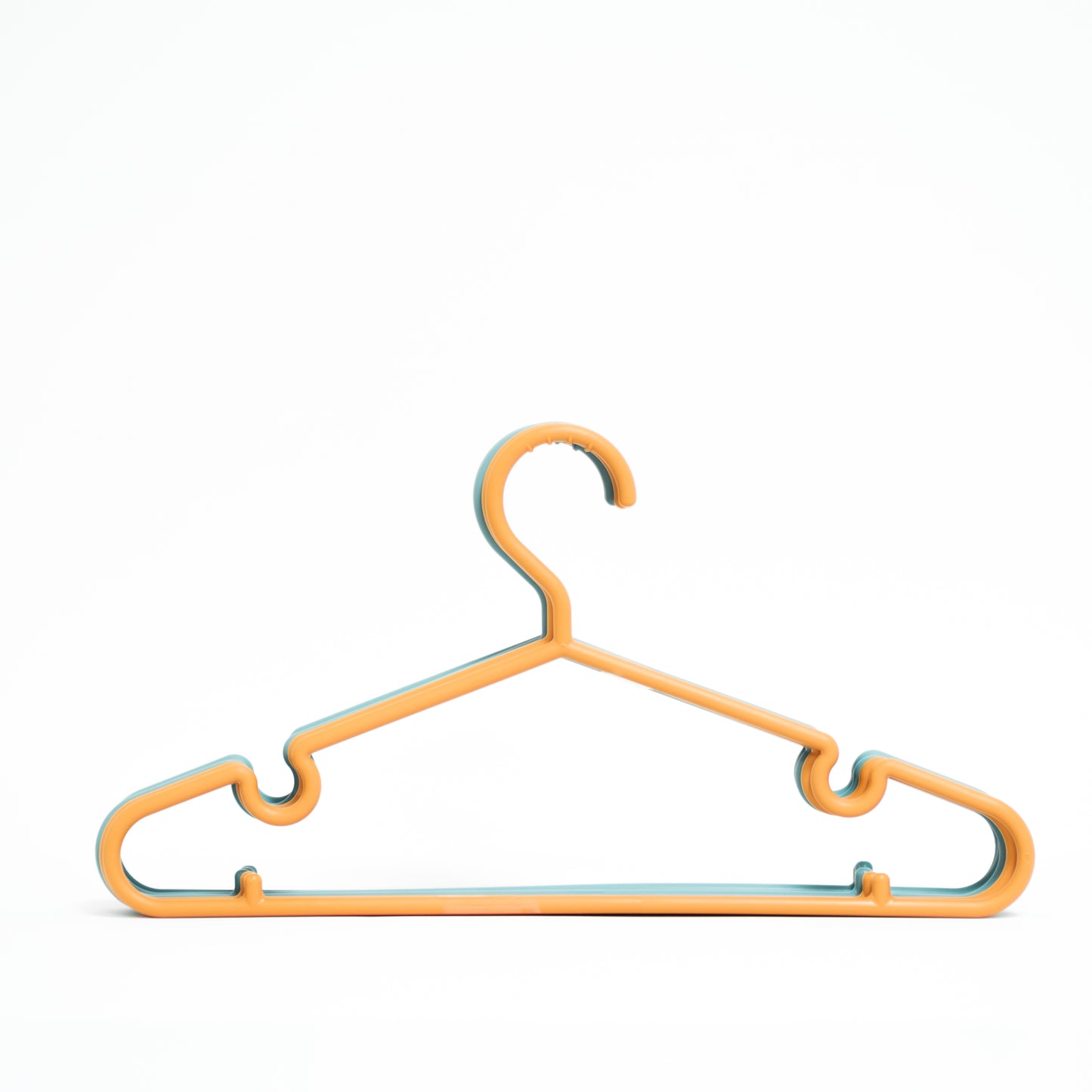 Colored plastic hanger 5-pack