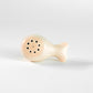 Fish tail facial brush