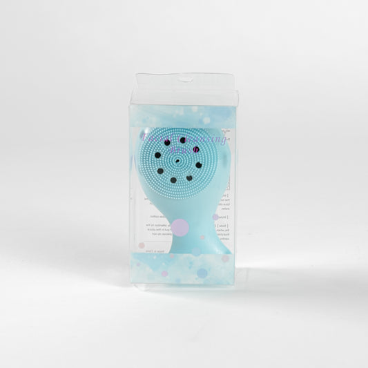 Fish tail facial brush