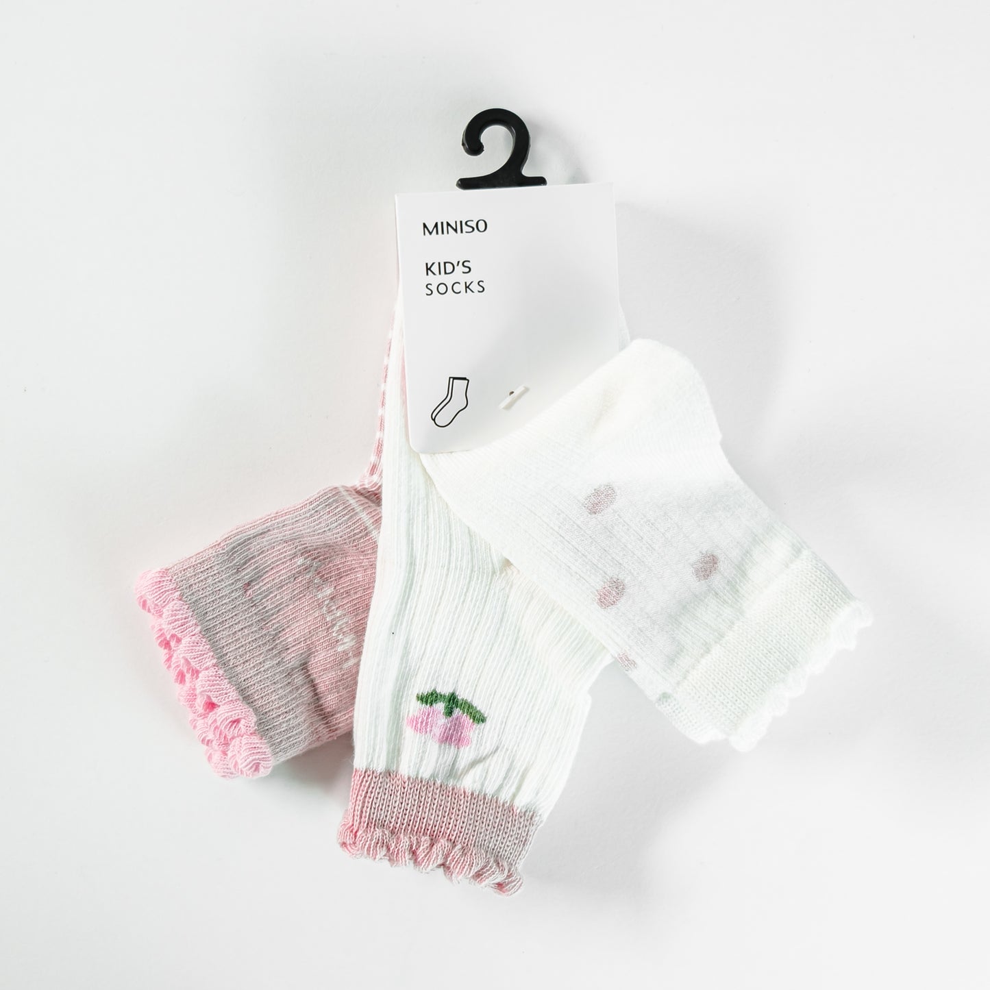 Kids socks pack of 3 size 1 to 2