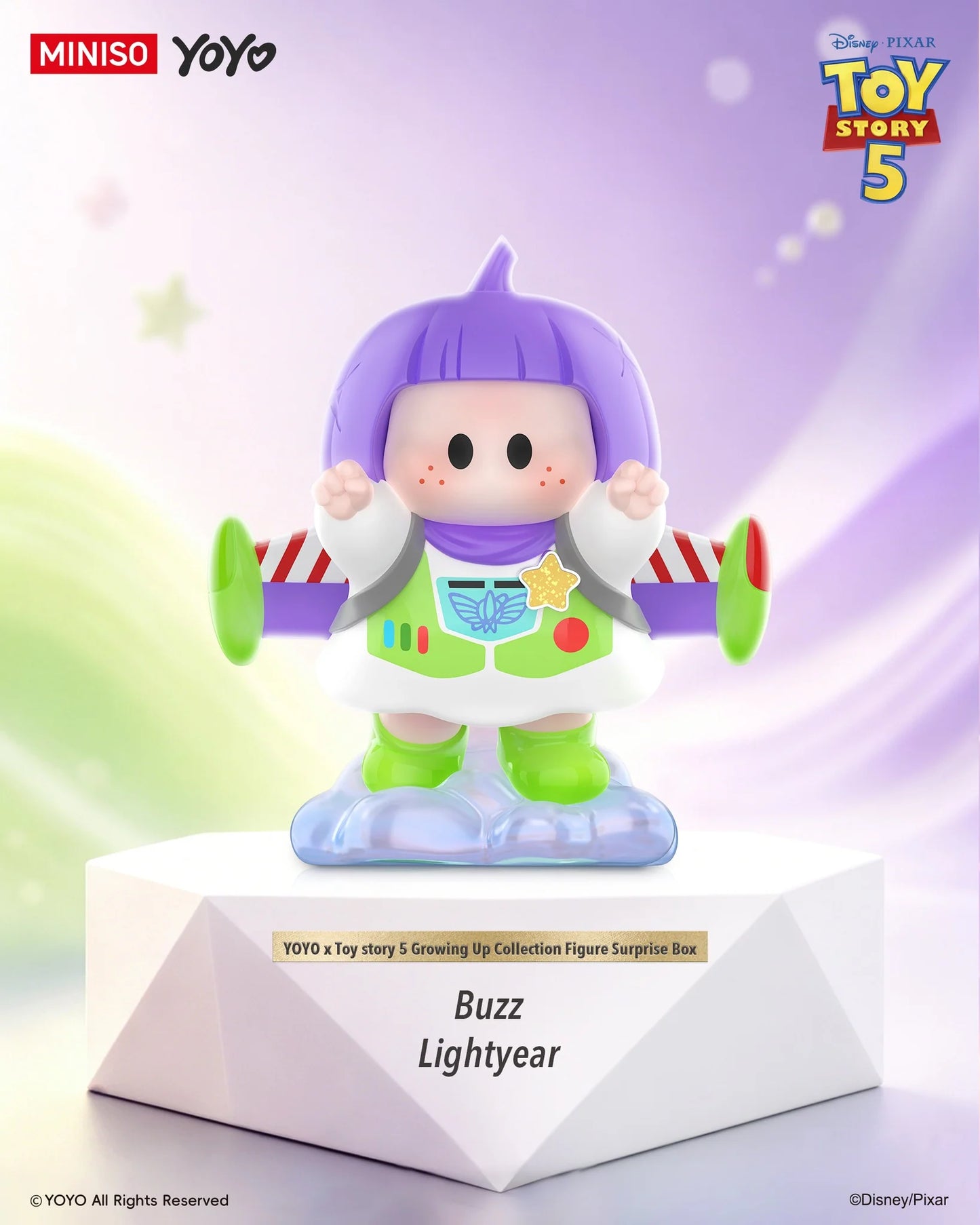 YOYO x Toy Story 5 Growing Up Collection Figure Surprise Box
